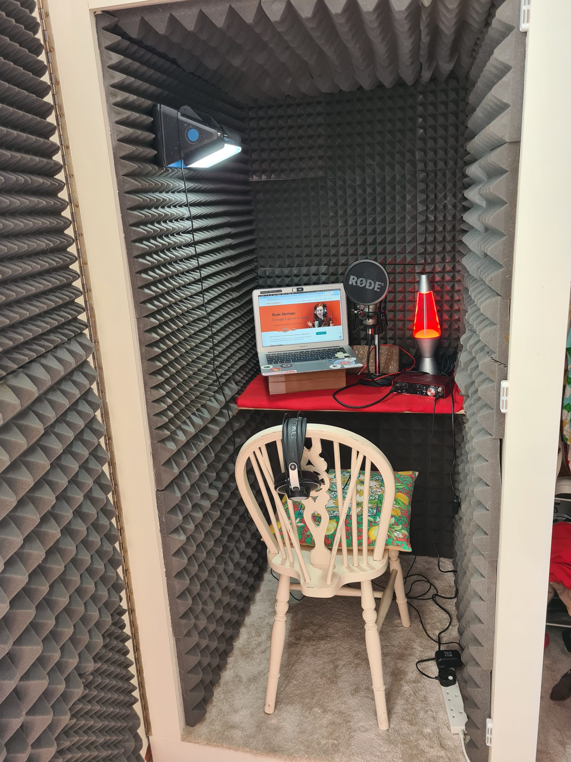 home voiceover studio open